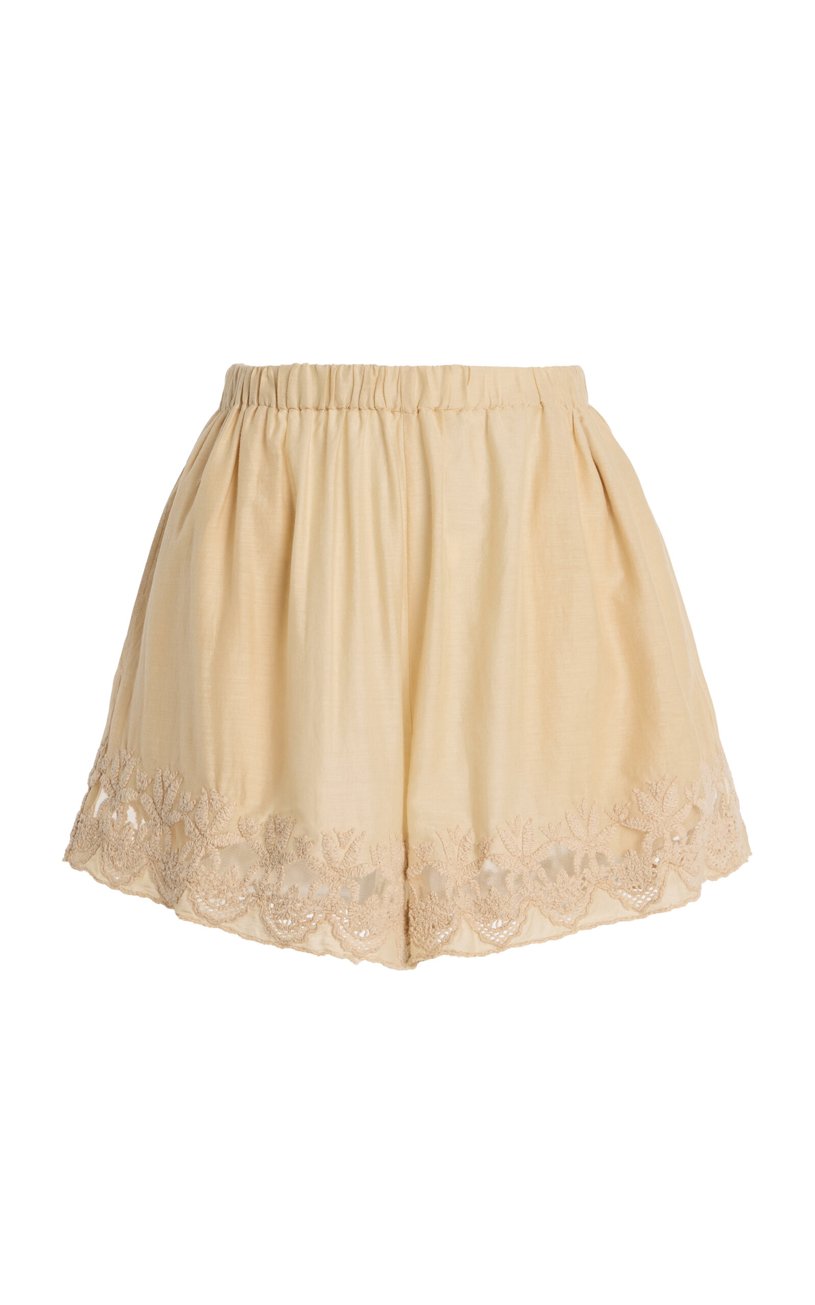 Evelyn Cotton-Silk Shorts | Moda Operandi (Global)