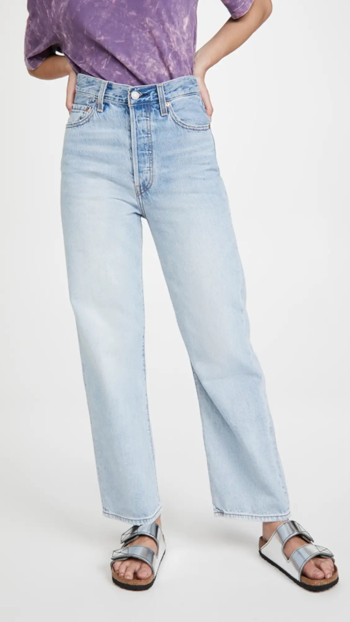 Ribcage Straight Ankle Jeans | Shopbop