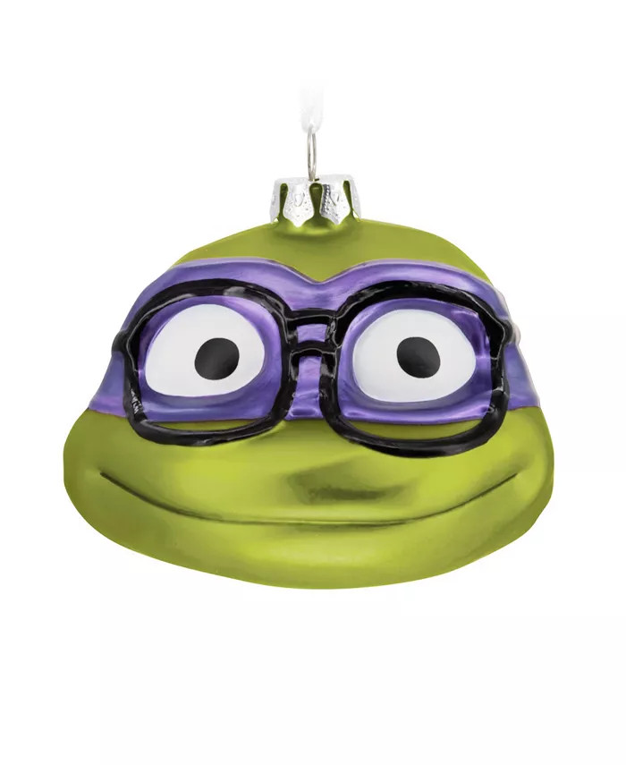 Christmas Ornament Teenage Mutant Ninja Turtles - Mutant Mayhem Donatello Blown Glass | Macy's