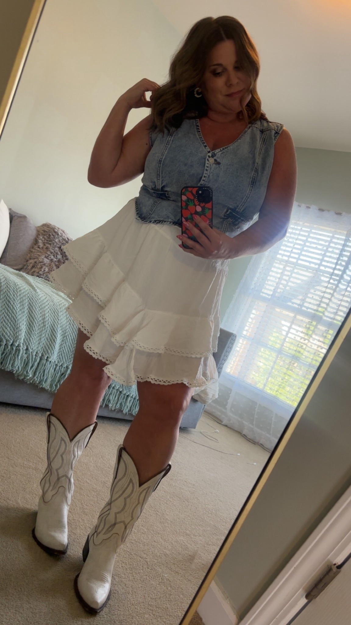 Craving a country concert and this is the perfect skort to pair with your boots 👢 

#LTKMidsize #LTKootd