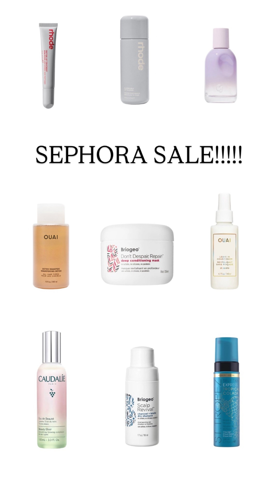 Sephora sale picks!
