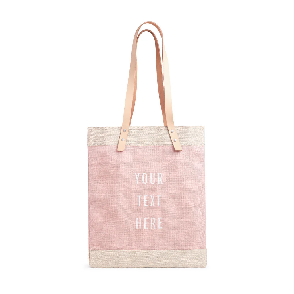 Market Tote in Blush | Apolis Holdings LLC