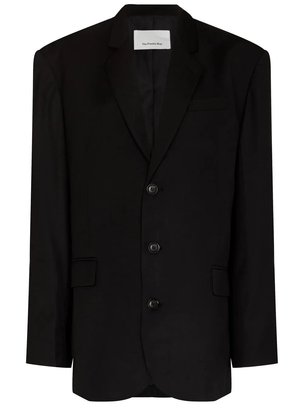 The Frankie Shop Gelso Oversized Blazer - Farfetch | Farfetch Global
