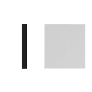 1/4 in. D x 1-3/4 in. W x 8 ft. L PVC Composite White Lattice Molding | The Home Depot