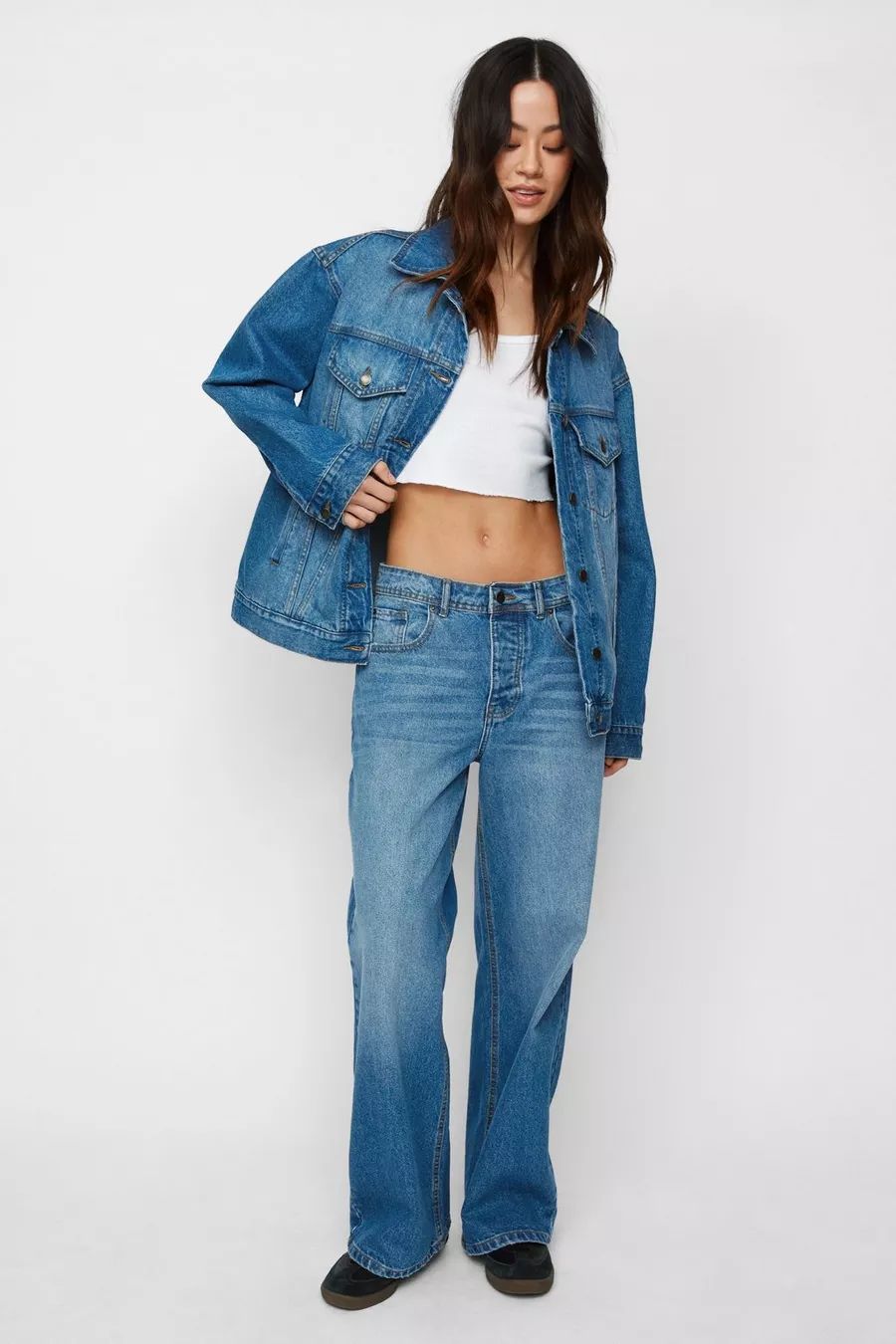 The Denim Oversized Jacket | Nasty Gal US