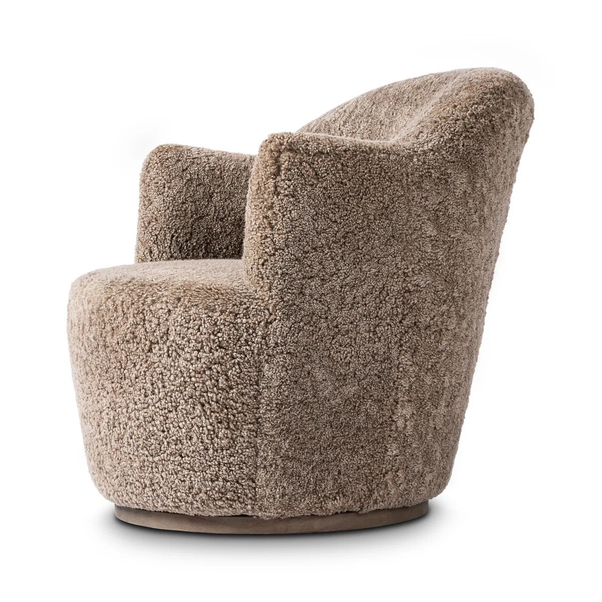 Corson Upholstered Swivel Barrel Chair | Wayfair North America