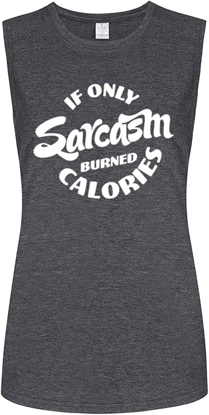 Amazon.com: FANNOO Workout Tank Tops for Women-If Only Womens Funny Saying Fitness Gym Racerback ... | Amazon (US)