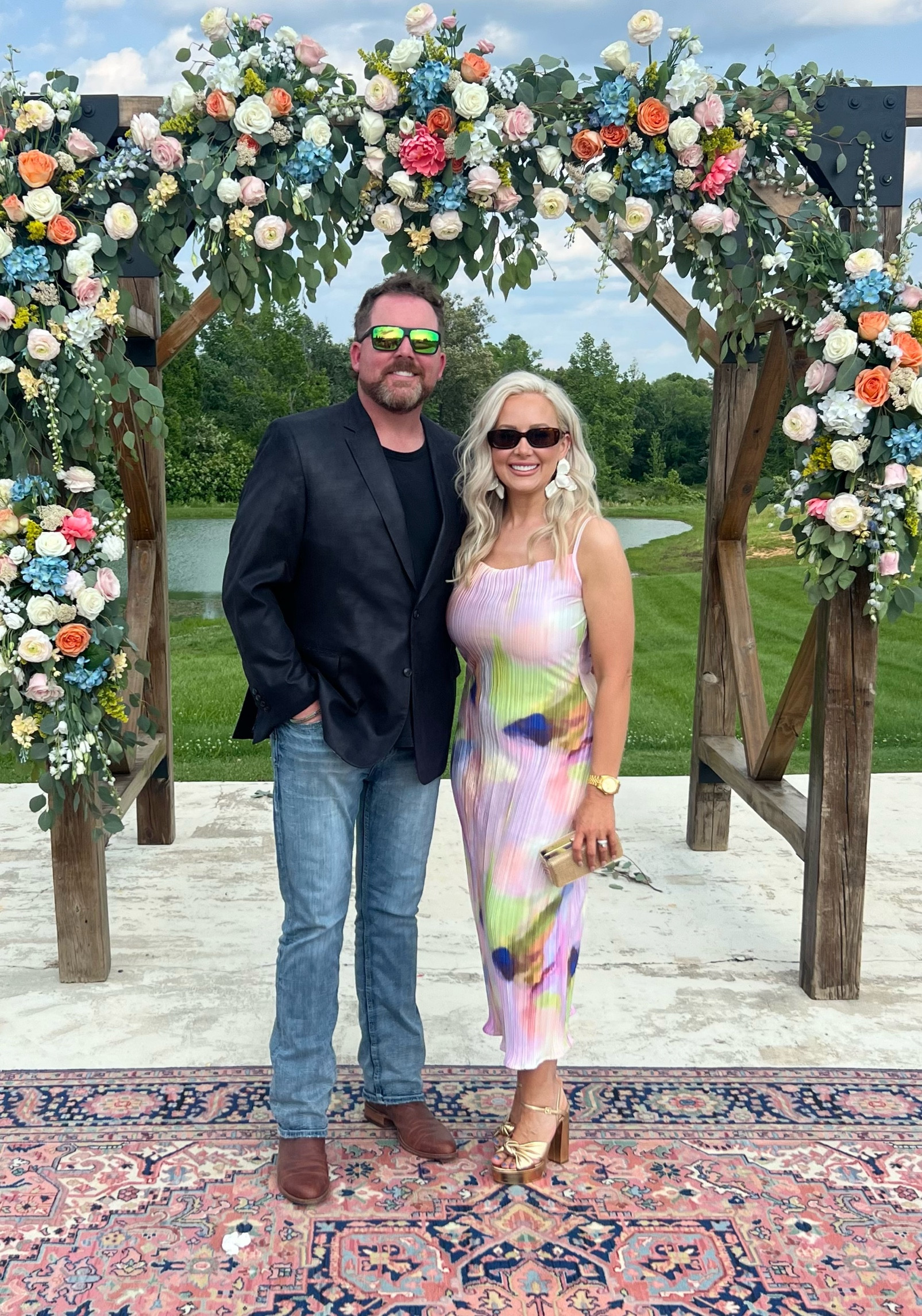 With my hot date at my beautiful niece’s wedding. 
#LTK 

#LTKstyletip #LTKwedding #LTKbeauty