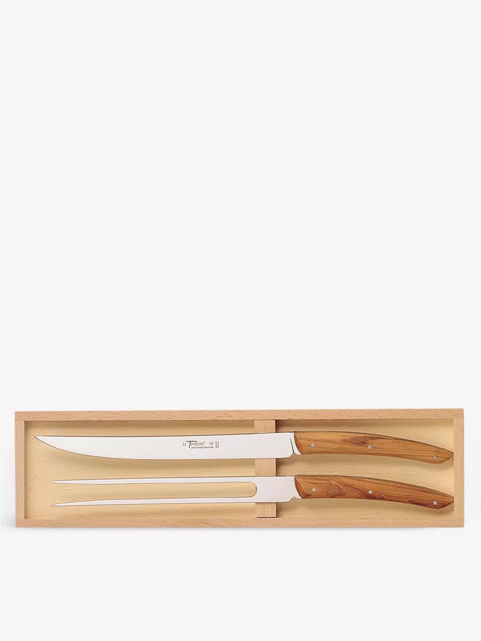 Le Thiers stainless steel carving set | Selfridges