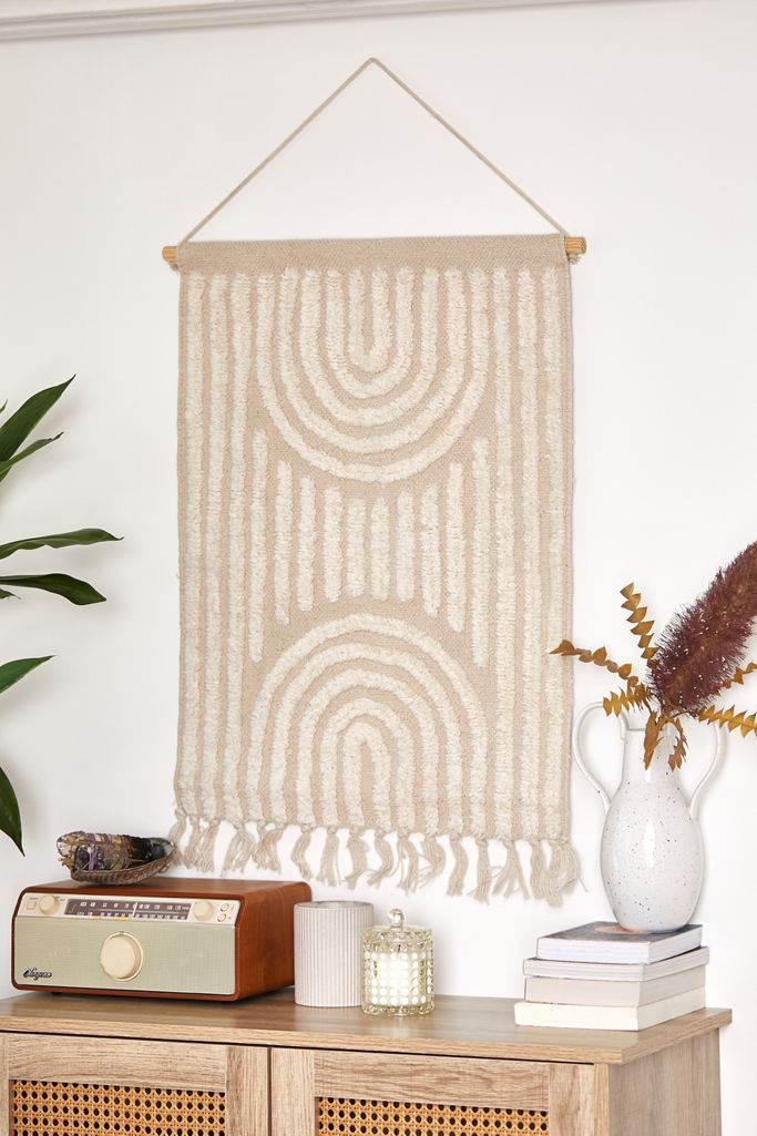 Modern Hilo Tufted Wall Hanging | Urban Outfitters (US and RoW)