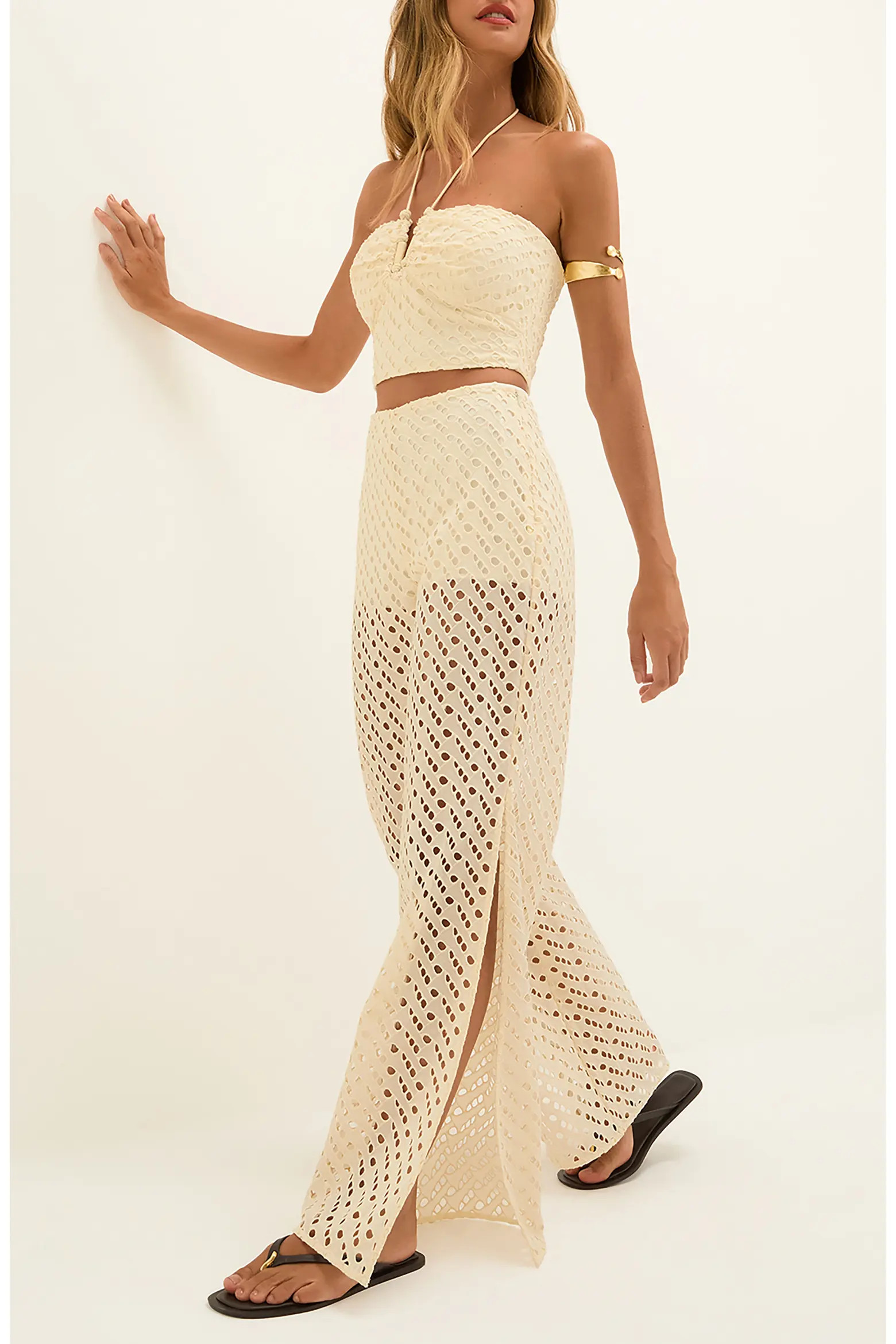 Venice Cotton Broderie Anglaise Cover-Up Pants (Women) | Nordstrom | Nordstrom