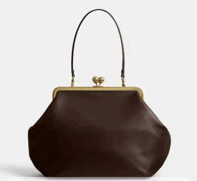 COACH KISSLOCK SOLD OUT RUNWAY BAG; BROWN - NWT  | eBay | eBay US