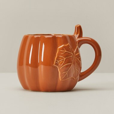 HARVEST FIGURAL MUG, PUMPKIN | Indigo (CA)