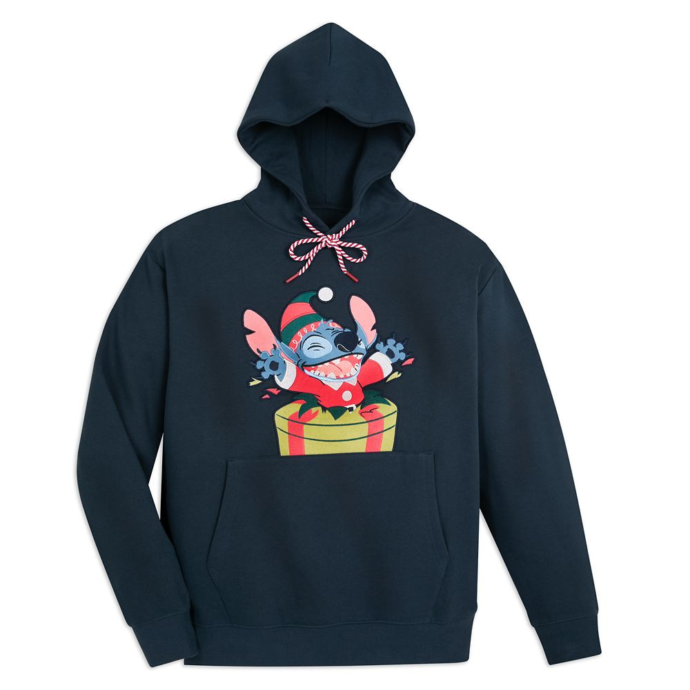 Stitch Holiday Fashion Pullover Hoodie for Adults – Lilo & Stitch | Disney Store