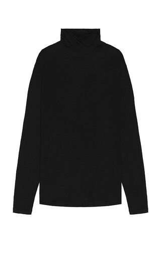 Monfrere Dann Turtle Neck Tee in Black. - size XL/1X | Revolve Clothing (Global)