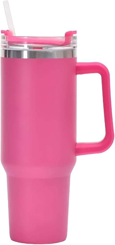 YARKIM simply modern 40 oz tumbler insulated water bottle with straw flip straw tumbler Travel Mu... | Amazon (US)