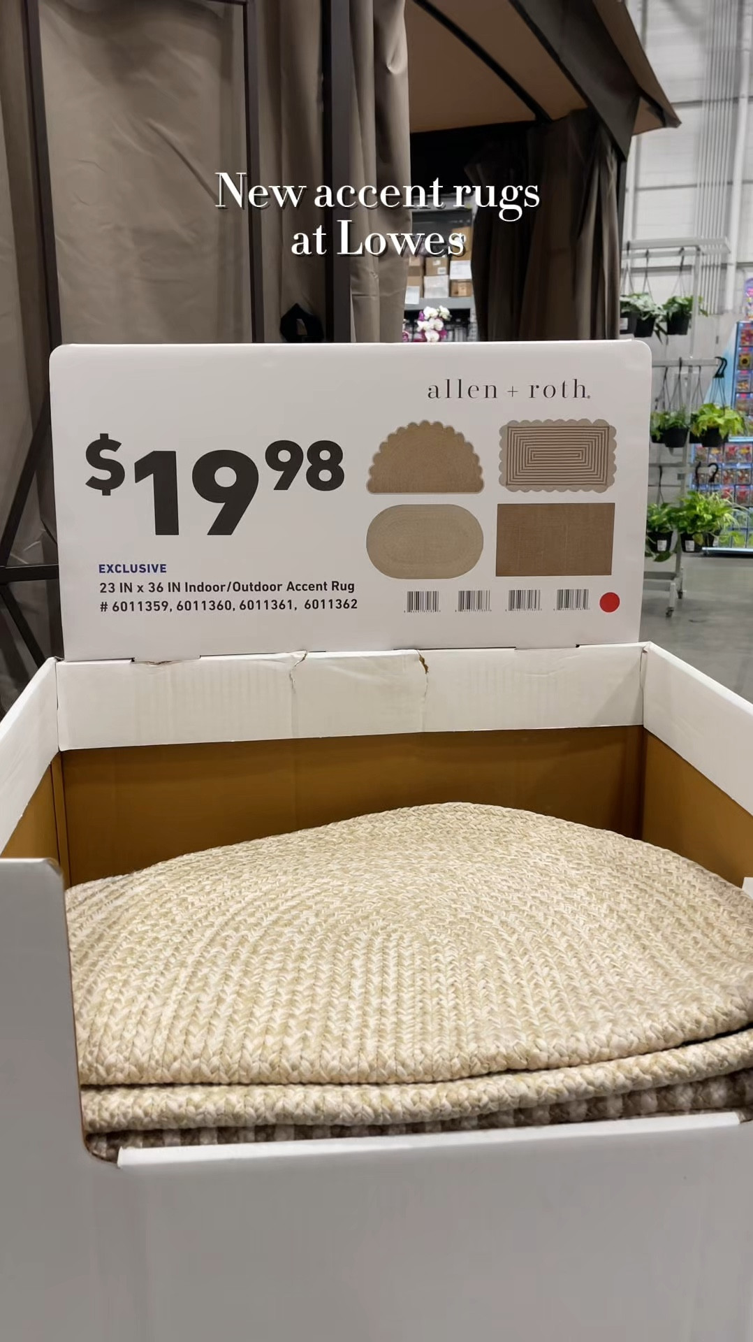 Cutest little outdoor rugs! 

#LTKHome #LTKSeasonal