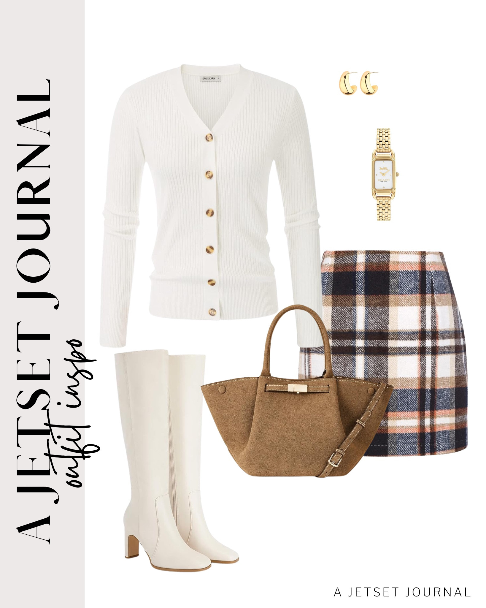 Pair sleek knee-high boots with your fall outfits for a chic, cozy look!
on the go look, amazon finds, trendy fashion, fall outfit idea, fall vibes, neutral colors, gold jewelry, stylish crossbodybag, amazon fave

#LTKU #LTKStyleTip #LTKSeasonal