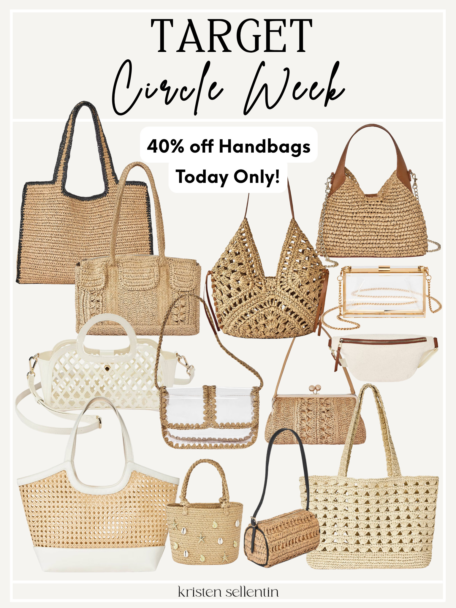 Target Circle Week! 40% off handbags today only! 

 #LTKmomlife #LTKSeasonal #LTKSaleAlert