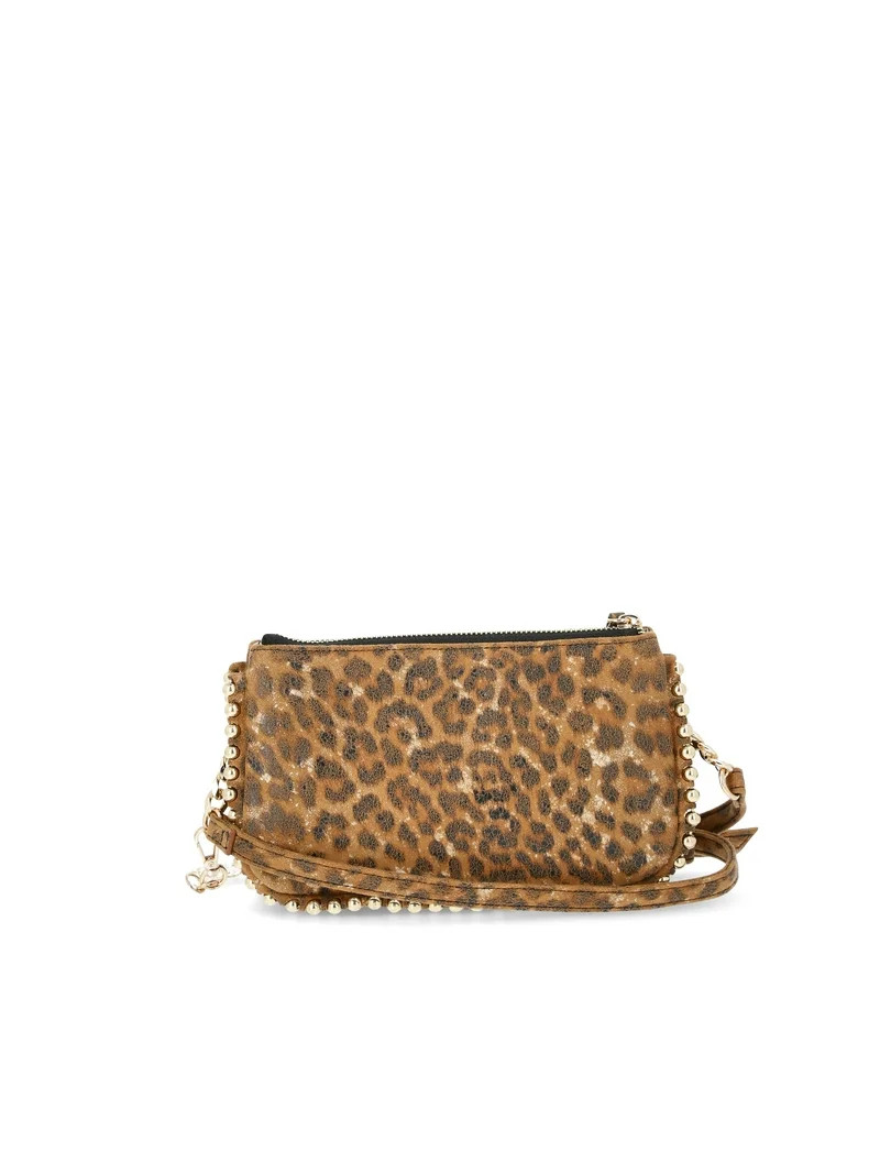 Jessica Simpson Women’s Roxie Crossbody Bag, Leopard | Walmart (US)