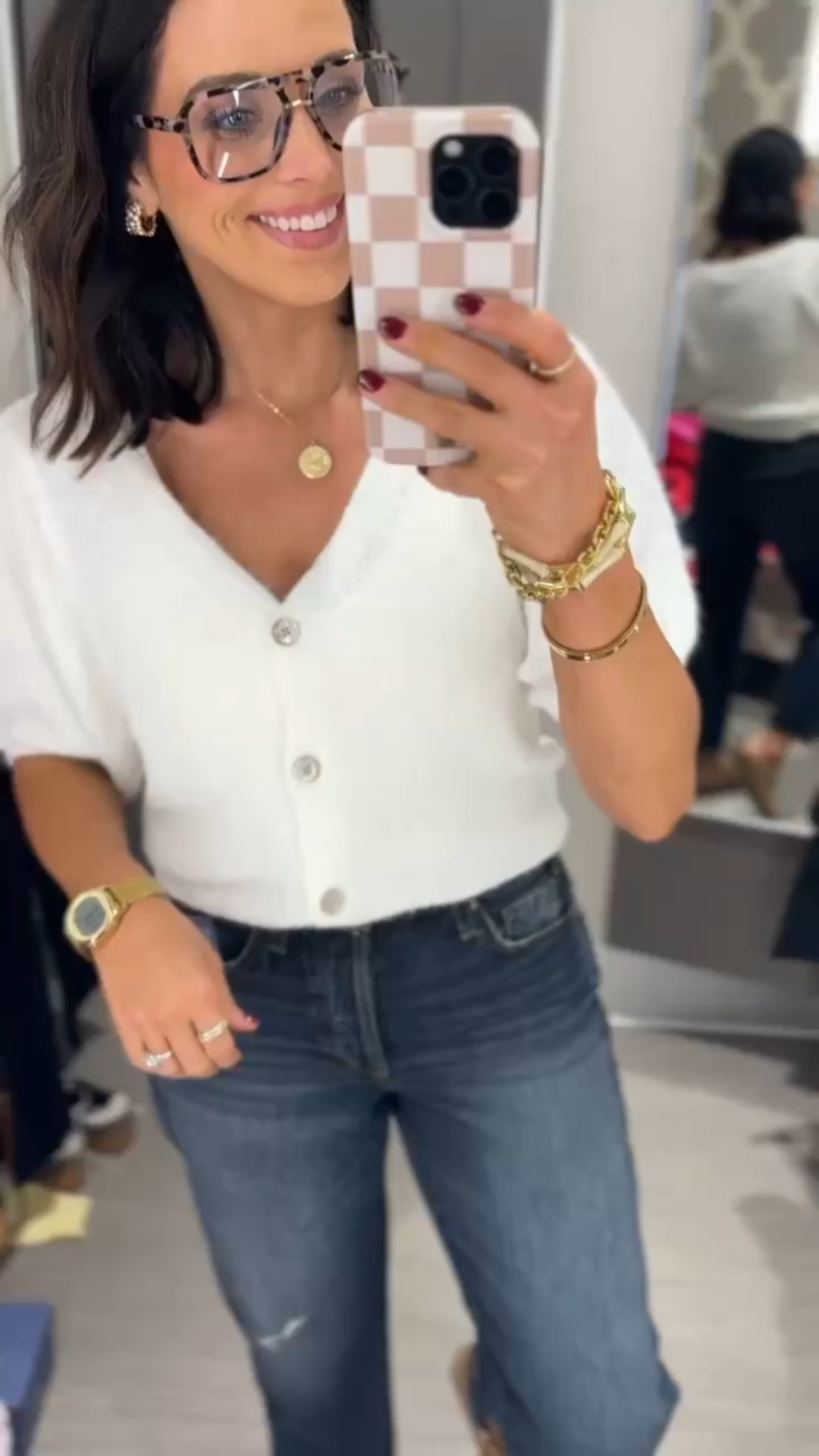 This is the cutest white blouse from Target! 🤍 Great for teachers, cute causal, work blouse. I'm obsessed with it! Cute white blouse mom approved cute casual shirt white elevated target finds teacher top cute soft white blouse outfit of the day Vintage Pickin 

#LTKmomlife #LTKdayinmylife #LTKootd