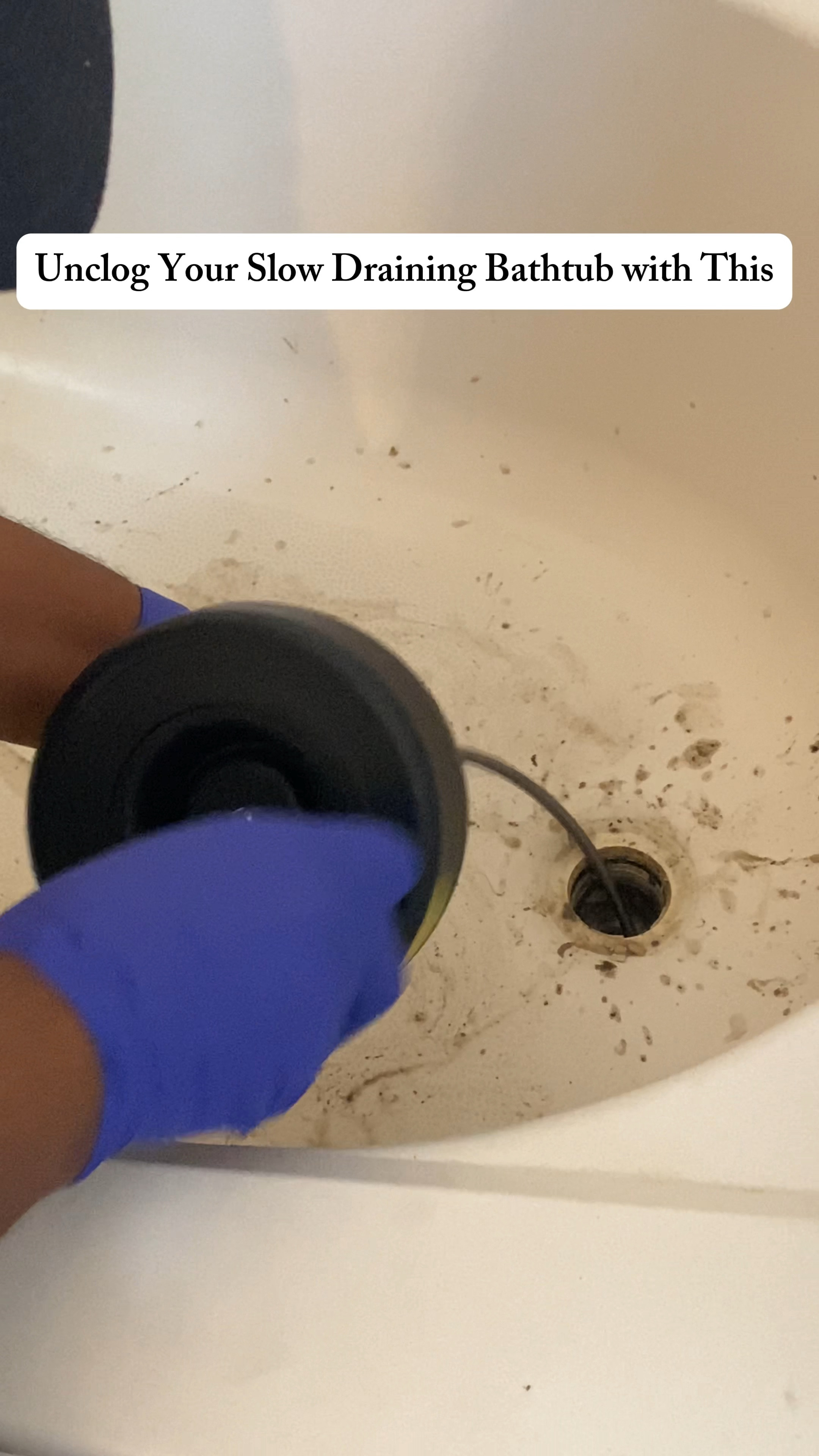 Our bathtub was draining really slow so we purchased this manual plumbing snake. The clog was cleared in 5 minutes and no more slow draining. #diyhome #plumbingsnake #amazonhome

#LTKVideo #LTKfindsunder50 #LTKhome