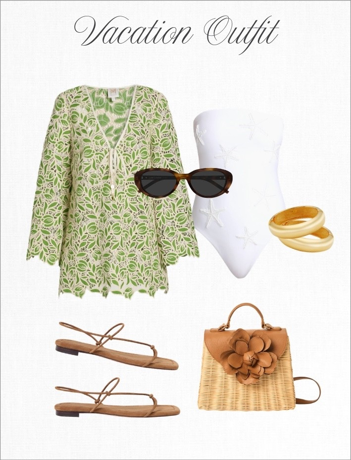 The cutest vacation outfit from @Saks 🌴☀️ #Saks #SaksPartner @Saks Fifth Avenue 

#LTKSaleAlert #LTKootd #LTKTravel