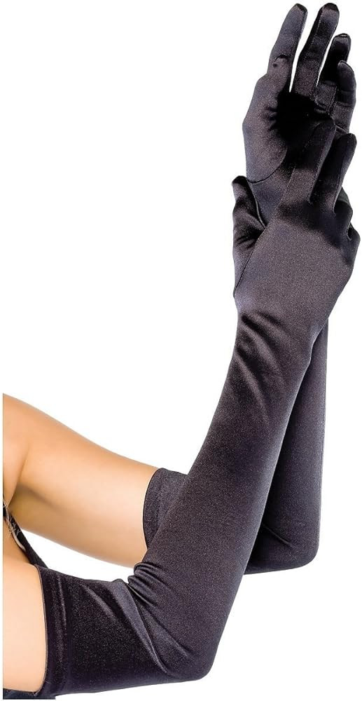 Deceny CB Long Satin Gloves for Women Evening Party Gloves Formal Bridal Gloves | Amazon (US)