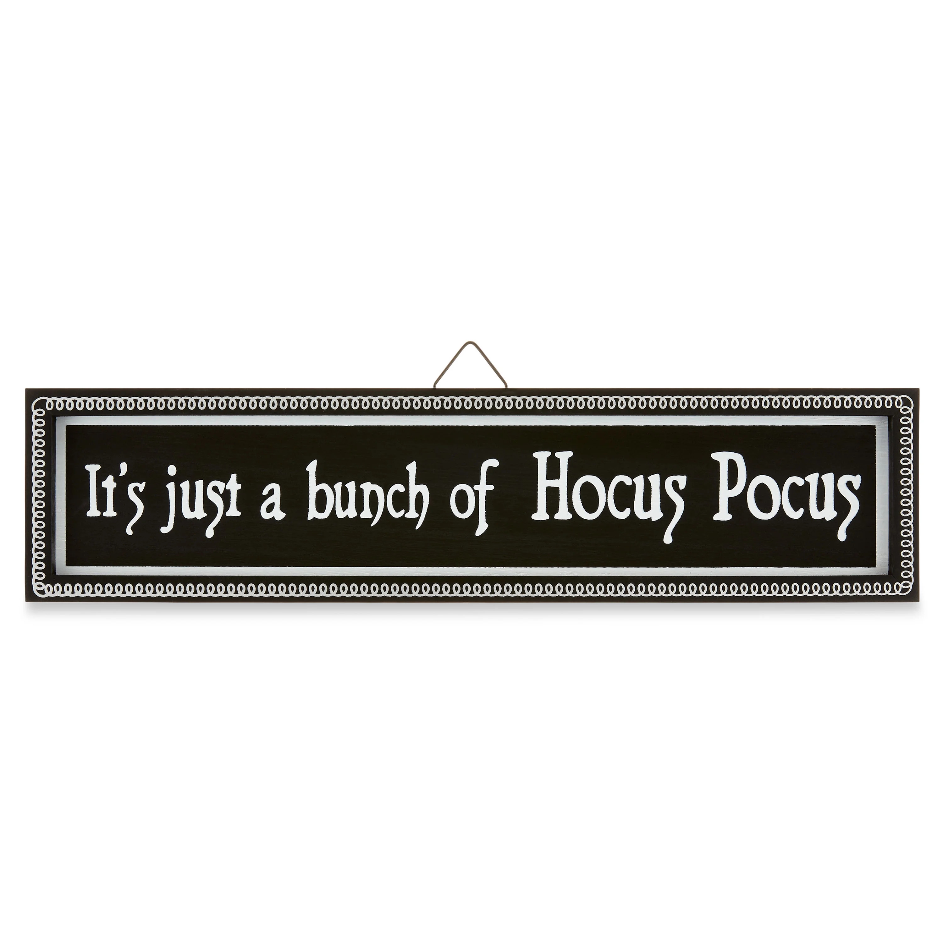 Halloween Hocus Pocus Black MDF Wall Decoration, 13 in x 0.5 in x 3.1 in, by Way To Celebrate - W... | Walmart (US)