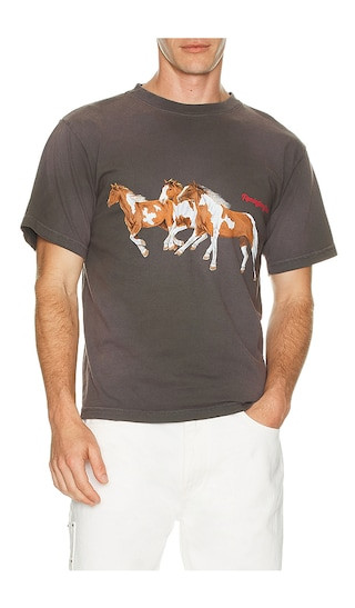 Wild Horses Tee in Vintage Brown | Revolve Clothing (Global)