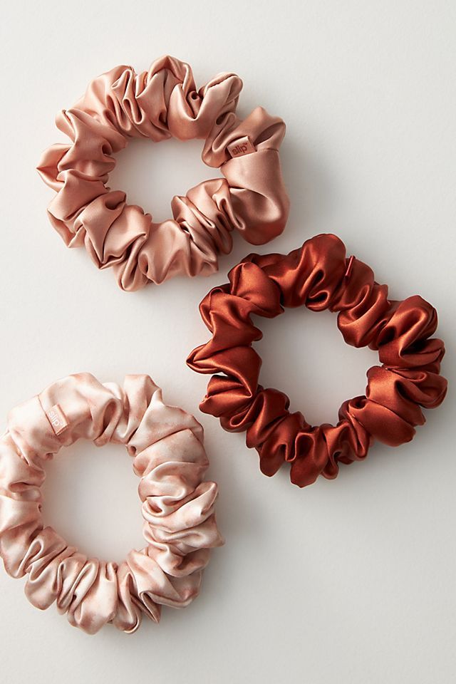 Slip Silk Large Scrunchie Set | Anthropologie (US)