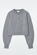 CROPPED WOOL CARDIGAN | COS (US)