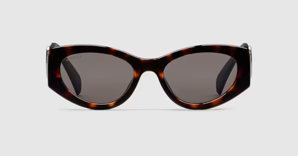 Cat-eye frame sunglasses | Gucci (UK)
