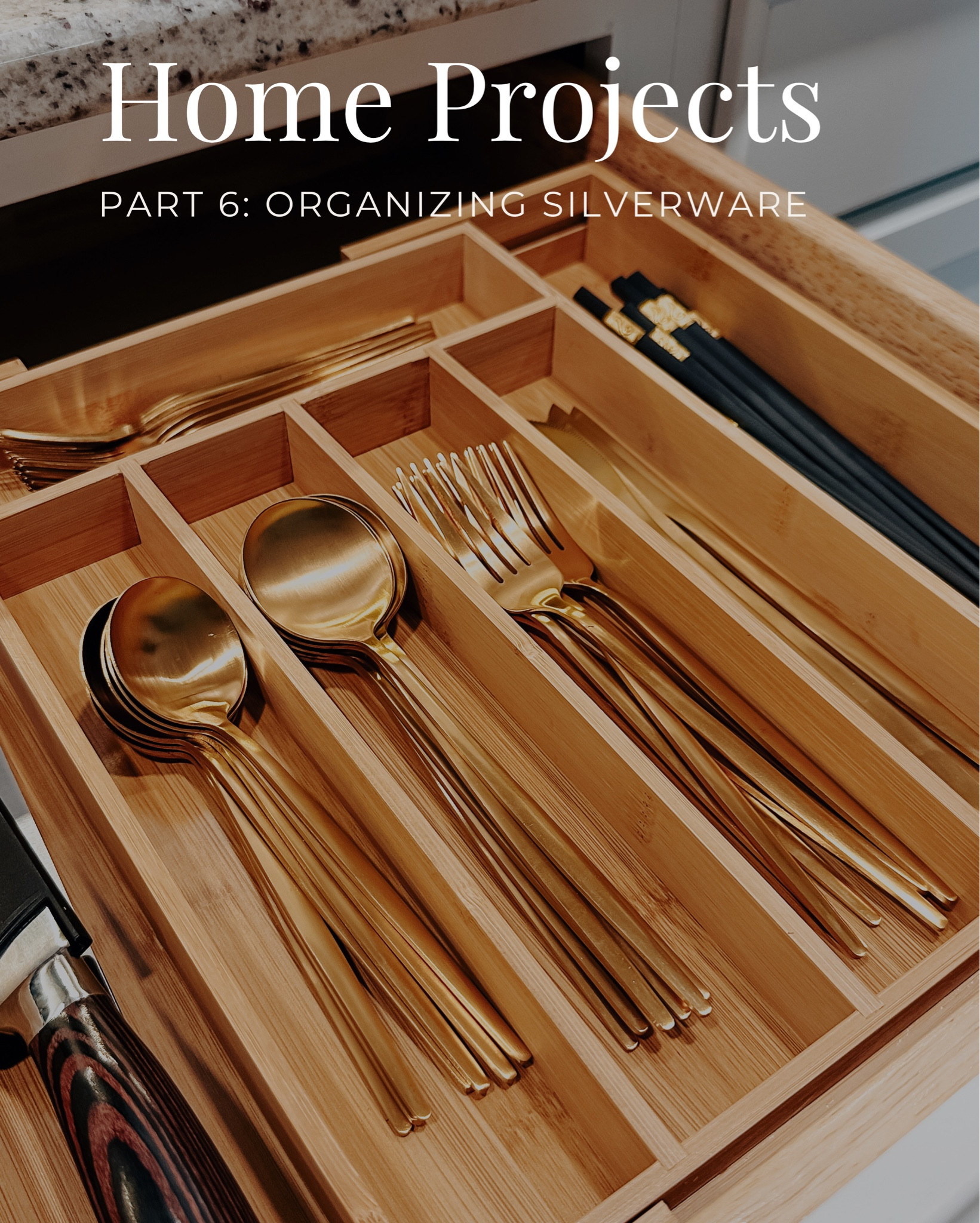 Upgrading and organizing my silverware. 

#LTKfindsunder100 #LTKhome