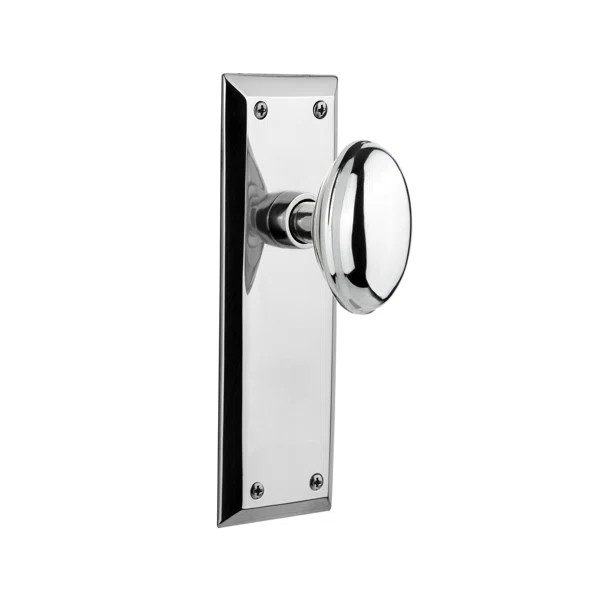 New York Plate with Homestead Door Knob | Wayfair North America