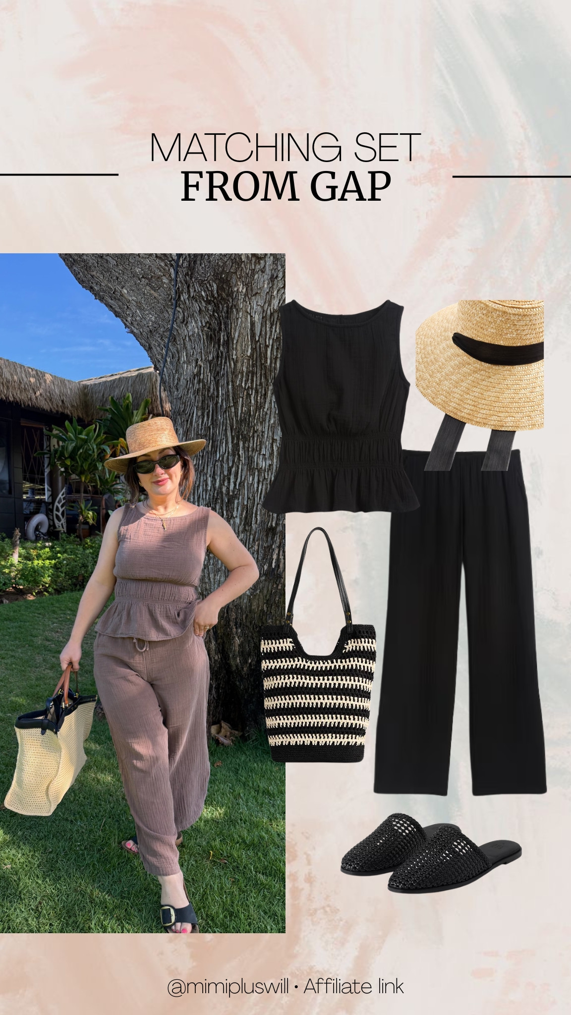 One of my favorite sets from Gap! Fully in stock in black! 

Most comfortable cotton gauze set!

I wear a size small petite 

5’0” 140lbs 

#LTKootd #LTKPetite #LTKSaleAlert