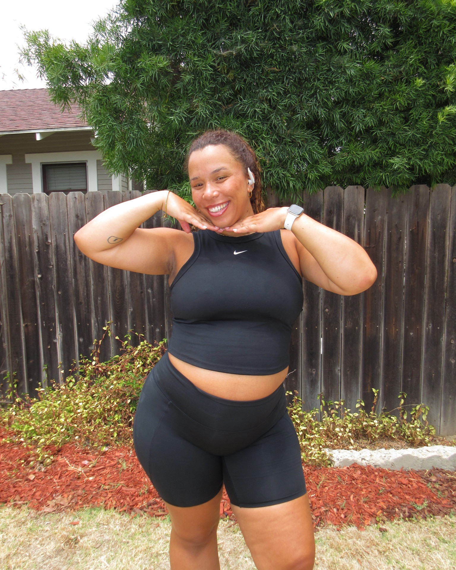 31 weeks pregnant.. just ran 3 miles 🤍

top: xl
shorts: xl

#LTKActive #LTKootd #LTKBump