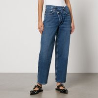 AGOLDE Criss Cross Denim Straight-Leg Jeans - W28 | Coggles (Global)