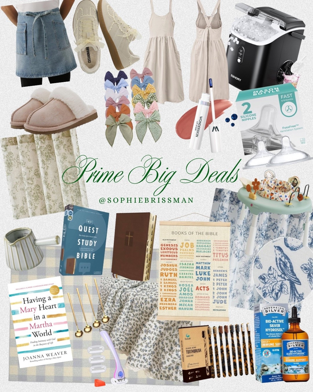 prime big deal favorites

#primebigdeals #amazonfashion #homemakingbuys #amazondeals #amazonstyle #amazonhomefinds #amazonfavorites #babygirlaccessories #biblicaldecor #farmhousedecor #vintagenursery #devotionals

#LTKBaby #LTKFamily #LTKKids
