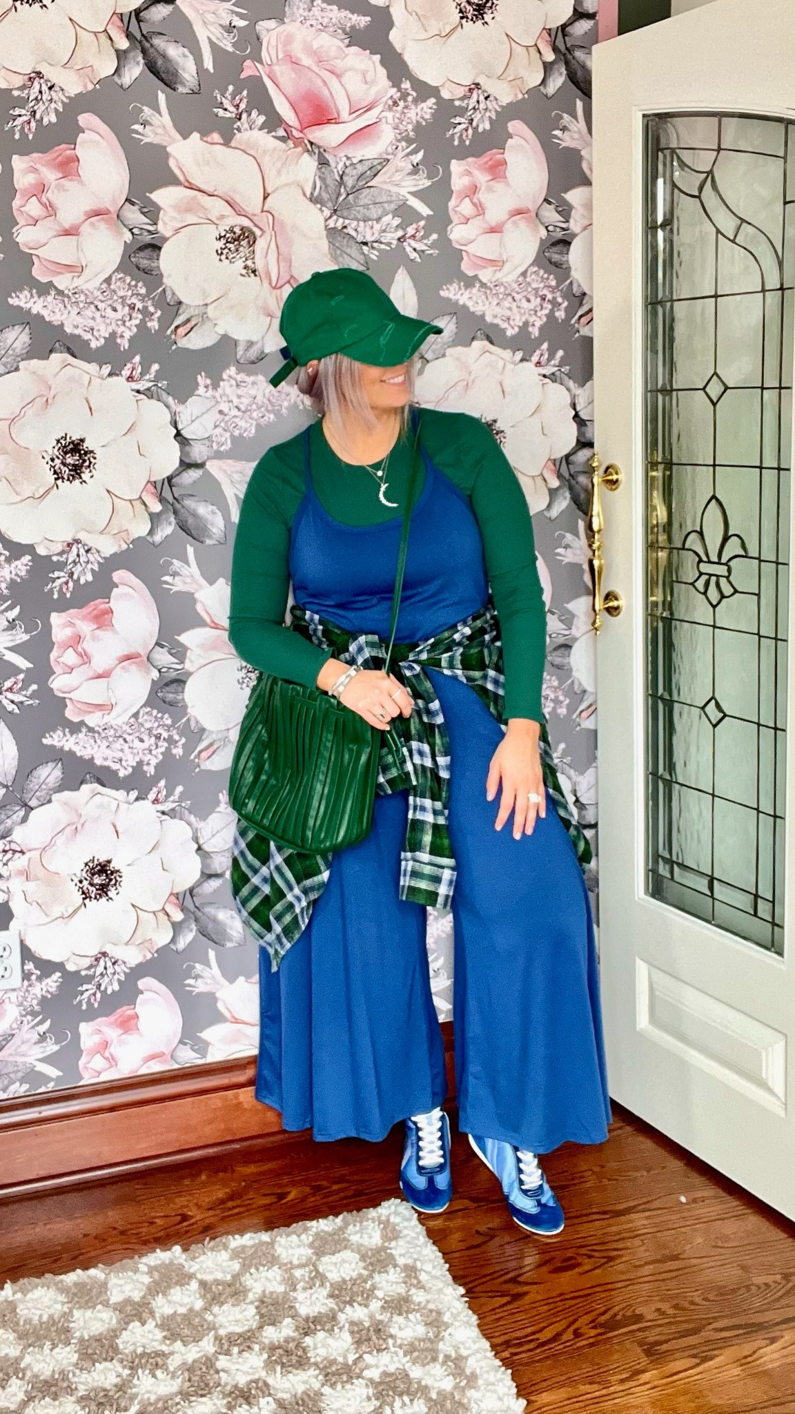 ✨PRODUCT ✨INFO
•Blue Jumpsuit - large @amazonfashion 
•Necklace @melindamaria 
•Green Destroyed Baseball Hat ~ no longer available from @walmartfashion but linked similar options from @amazonfashion
•Blue Boxing Sneakers ~ no longer available from @freepeople but linked similar options from @amazonfashion
•Green Long Sleeve Crewneck ~ no longer available from @walmartfashion but linked similar options from @amazonfashion
•Green and White Flannel ~ no longer available from @walmartfashion but linked similar options from @amazonfashion
Green Bag ~ no longer available from @walmartfashion but linked similar options from @amazonfashion

 walmart fashion, walmart style, walmart outfit, walmart look, walmart fashion, found it at walmart, walmart fashion finds, walmart summer, walmart winter, walmart fall, walmart spring, walmart new arrivals, walmart outfit, walmart outfit inspo, walmart outfit inspiration, walmart curves, walmart curvy, curvy walmart, midsize walmart, walmart midsize, walmart ootd, walmart shopping, new at walmart    amazon finds, amazon find, amazon style, amazon fashion, amazon clothing, amazon outfit, found it on amazon, amazon fashion finds, amazon summer, amazon spring, amazon fall, amazon winter, amazon outfit inspo, amazon outfit inspiration, amazon curves, amazon curvy, curvy amazon, midsize amazon, amazon midsize, amazon ootd, amazon shopping, new on amazon 

 

#LTKStyleTip #LTKMidsize #LTKFindsUnder50