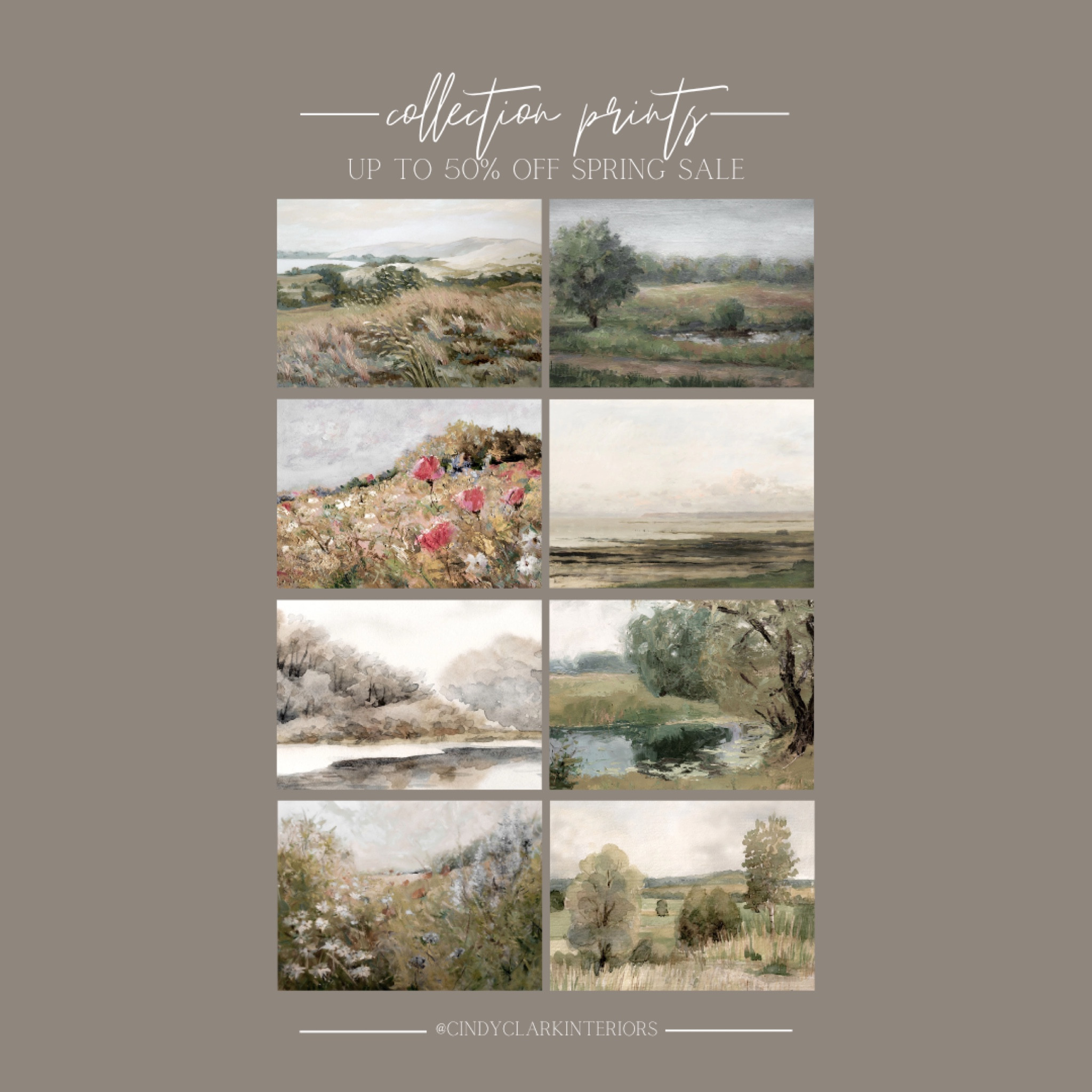 Collection Prints is having a huge spring sale right now! Almost everything is on sale, and many prints are 50% off! I have a few of their prints in my home, both framed as on our TV, and couldn’t love them more! Linking the exact ones we have below. 

#LTKstyletip #LTKsalealert #LTKSeasonal