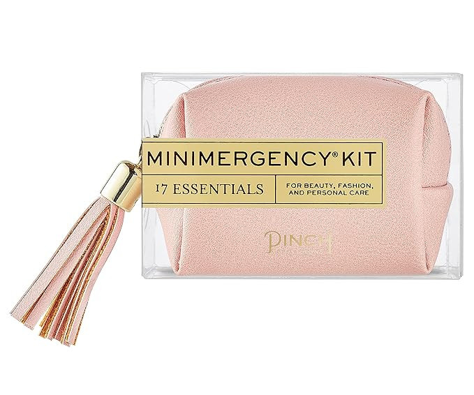Pinch Provisions Minimergency Kit for Her, Vegan Blush, Includes 17 Must-Have Emergency Essential... | Amazon (US)