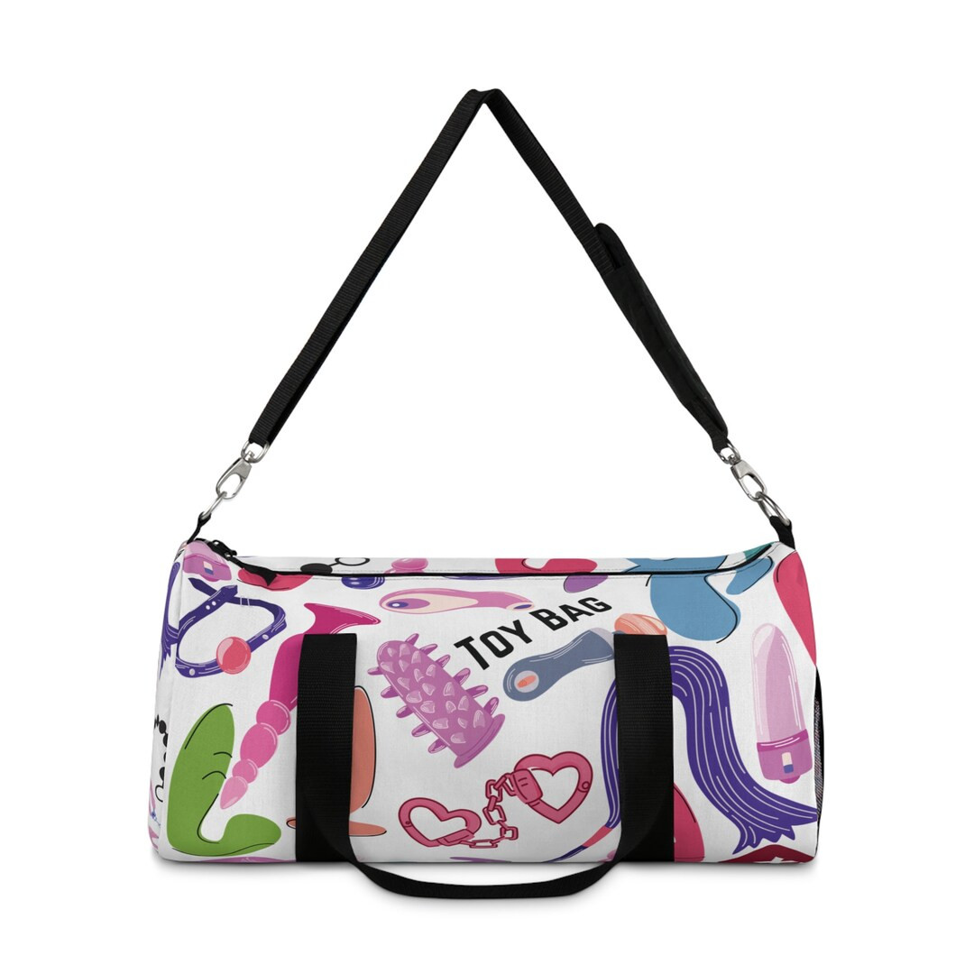 Adult Toy Print Duffel Bag - Etsy | Etsy (US)