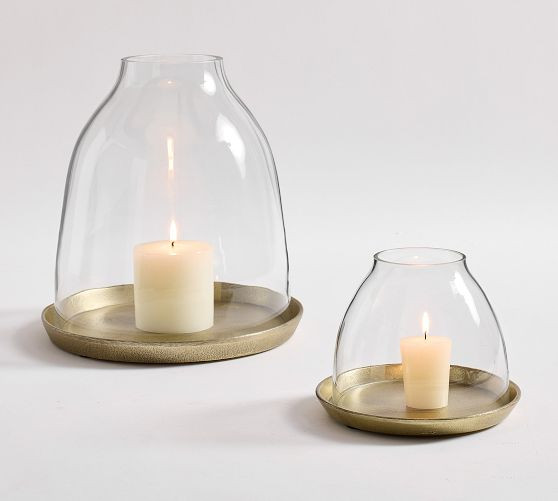 Cloche Hurricane Candle Holder | Pottery Barn (US)
