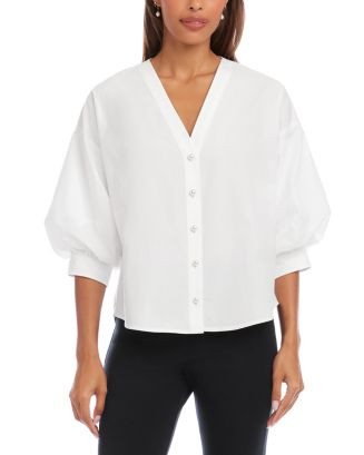 Lantern Sleeve Top | Bloomingdale's (US)