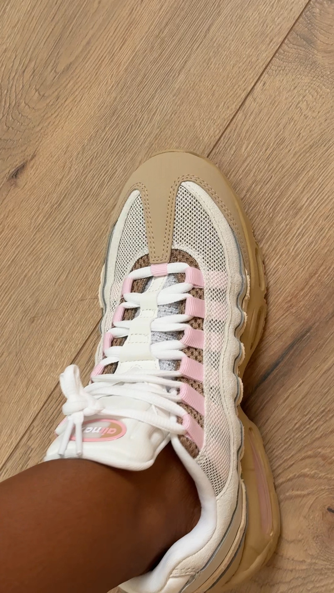 👟 NIKE AIR MAX 95s 🎀

Hi Babes!

These are hands down one of my favorite sneakers right now! The neutral tan tones with soft pink accents make them easy to style with activewear, leggings, biker shorts, or your everyday casual outfits. They're comfortable, trendy, and instantly elevate any athleisure look.

✨ FIT DETAILS
• True to Size
• Extremely Comfortable
• Cushioned Air Max Sole
• Neutral + Pink Colorway
• Perfect Everyday Sneaker

✨ PAIRS PERFECTLY WITH
• NikeSKIMS
• Legging Sets
• Biker Shorts
• Matching Athleisure Sets
• Travel Outfits
• Everyday Errands

Everything is linked below!

xx Kira | IG: KirasFashionFinds
