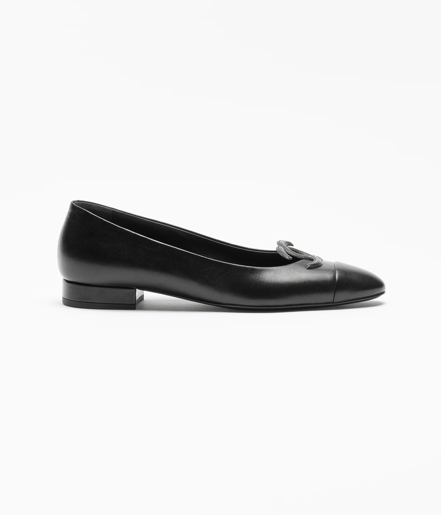 Ballet flats - Goatskin, black — Fashion | CHANEL | Chanel, Inc. (US)