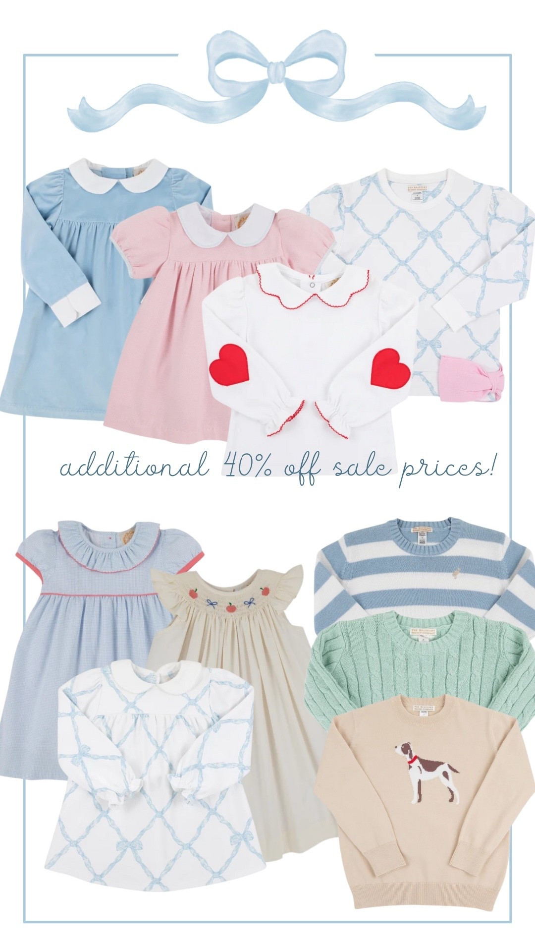 A great time to save on Beaufort bonnet favorites - they’re an additional 40% off sale prices! 🛍️ 🎉 