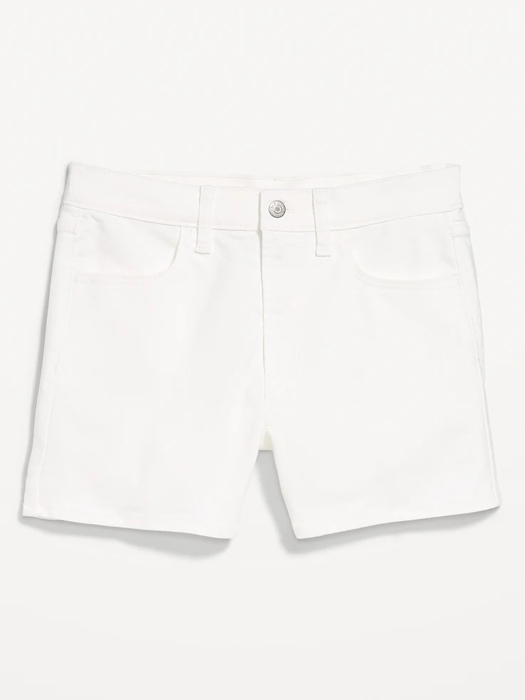 High-Waisted Wow Jean Shorts -- 4-inch inseam | Old Navy (US)