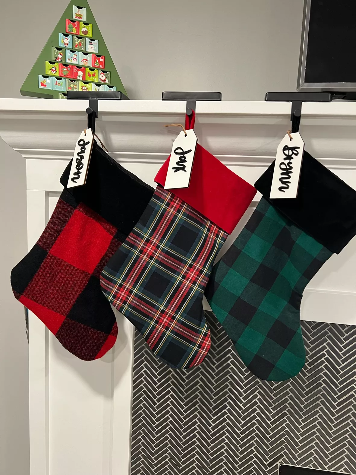 Mantle Peg Christmas Stocking … curated on LTK